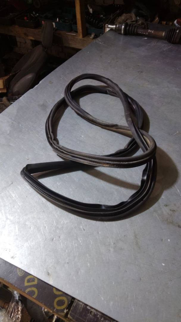 уплотнитель двери Chrysler Voyager 4 поколение 2003, 04894278AC - фото №1