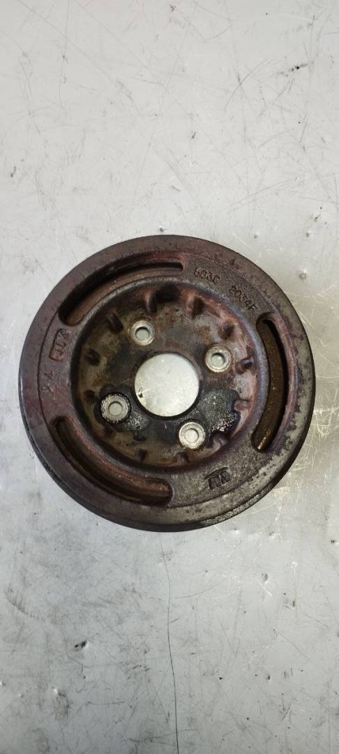 шкив коленвала Dodge Caravan 4 поколение (2000 - 2007), 2.8 л., дизель, 603C2034F - фото №1