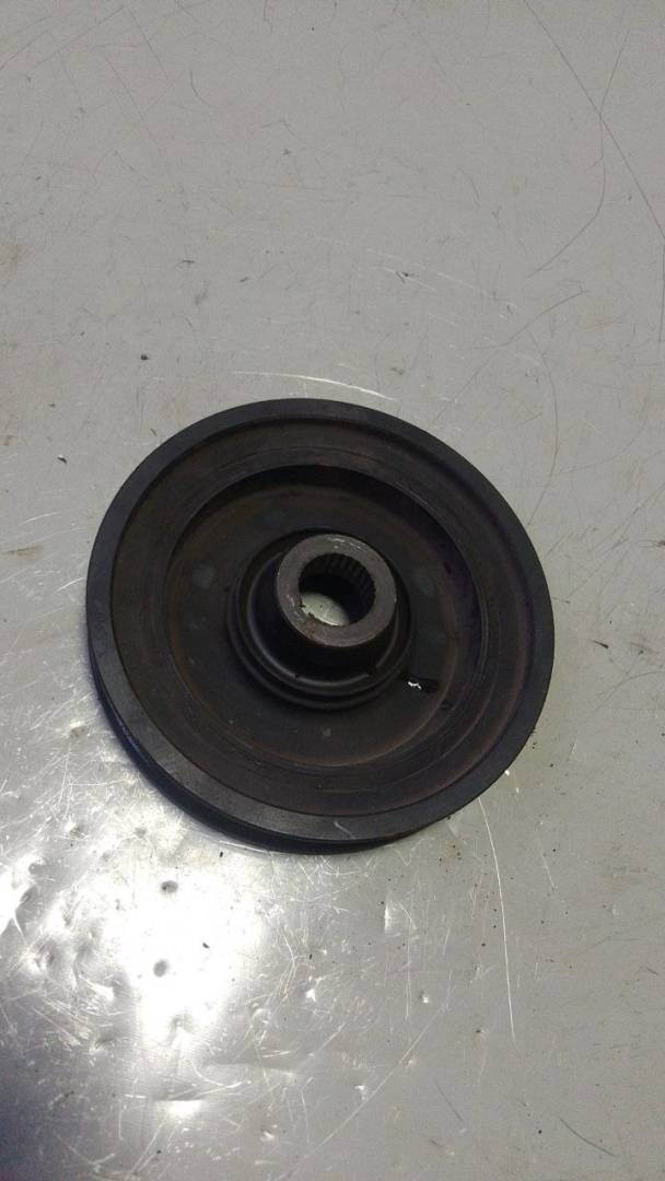 шкив коленвала Honda Civic 7 поколение 2001, 1.6 л., бензин, C004007CA2 - фото №1