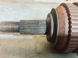 полуось передняя правая (приводной вал, ШРУС) Dodge Caravan 3 поколение (1995 - 2000), 3.0 л., бензин, P04641856A