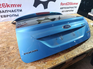 крышка багажника (дверь 3-5) Ford Focus 2 поколение [рестайлинг] CB4 2009, 1.6 л., i, SHDA, бензин, АКПП, голубой металик, хетчбэк 5 дв., передний привод, правый руль