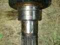 полуось передняя левая (приводной вал, ШРУС) Ford Focus 3 поколение CB8 2012, 1.6 л., бензин - фото №3