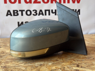 зеркало наружное правое Ford Focus 2 поколение [рестайлинг] CB4 2009, 1.6 л., SHDA, бензин, МКПП, серо голубой металик, хетчбэк 5 дв., передний привод, правый руль