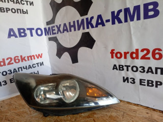 Фара галогеновая Ford Focus 2 поколение [рестайлинг] CB4 2009, 1.6 л., SHDA, бензин, МКПП, серо голубой металик, хетчбэк 5 дв., передний привод, правый руль