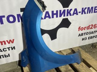 крыло переднее правое Ford Focus 2 поколение [рестайлинг] CB4 2009, 1.6 л., i, SHDA, бензин, АКПП, голубой металик, хетчбэк 5 дв., передний привод, правый руль