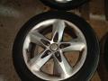 диск литой Ford Focus 2 поколение [рестайлинг] CB4 2009, 1.6 л., i, SHDA, бензин, 5МКПП, голубой металик, хетчбэк 5 дв., передний привод, правый руль - фото №5