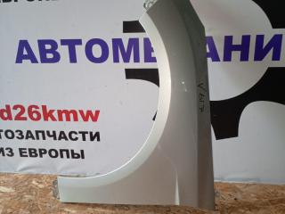 крыло переднее левое Ford Focus 3 поколение CB8 2011, 2.0 л., TDCi, UFDB, дизель, робот, moondust silver (metallic), хетчбэк 5 дв., передний привод, правый руль