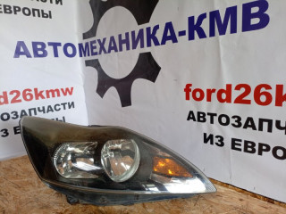 Фара галогеновая Ford Focus 2 поколение [рестайлинг] CB4 2009, 1.6 л., SHDA, бензин, МКПП, серо голубой металик, хетчбэк 5 дв., передний привод, правый руль