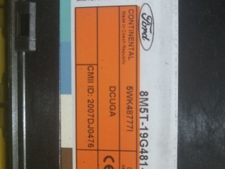 блок комфорта Ford Focus 2 поколение CB4 2008, 1.6 л., бензин, 8M5T19G481AE