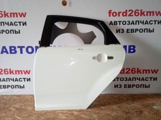 дверь задняя левая Ford Focus 3 поколение CB8 2012, 1.6 л., i-VTEC, IQDB, бензин, 5МКПП, frozen white, хетчбэк 5 дв., передний привод, правый руль