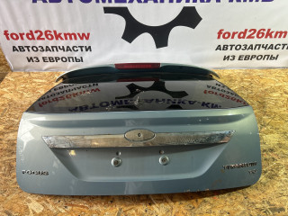 крышка багажника (дверь 3-5) Ford Focus 2 поколение [рестайлинг] CB4 2009, 1.6 л., SHDA, бензин, МКПП, серо голубой металик, хетчбэк 5 дв., передний привод, правый руль