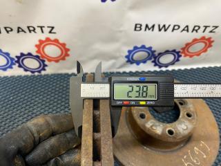 диски тормозные (комплект) BMW 3 серия E90 [рестайлинг] 2010, 2.0 л., N47 D20 C, дизель, АКПП, 475 black- sapphire metallic, седан, задний привод, правый руль, 34116792219, 34116855006