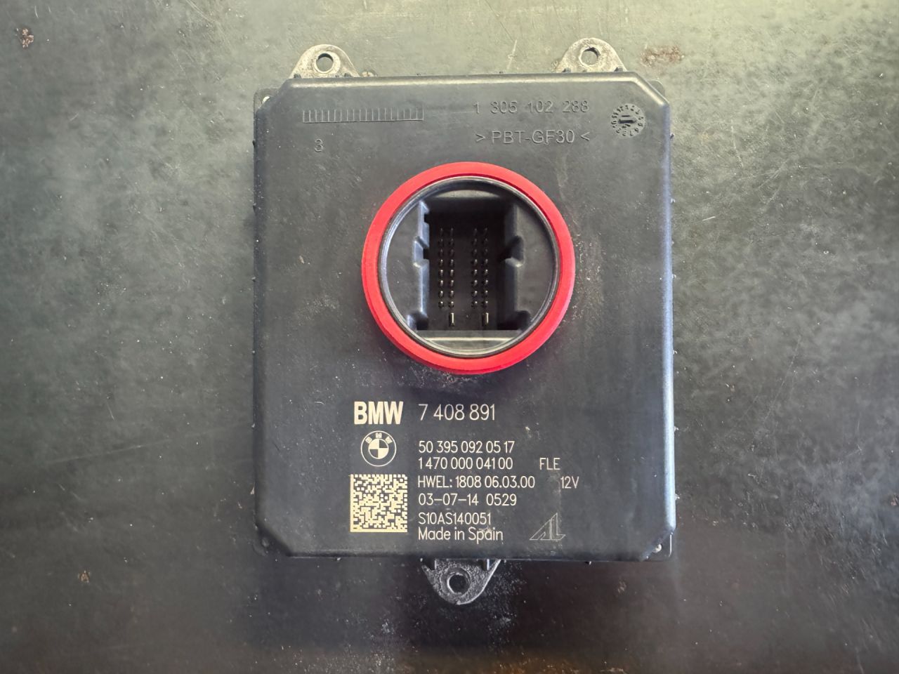 светодиодный LED модуль поворота фары Mini Cooper 3 поколение (2013 - 2018), 63117492089, 7492089, 7429121, 63117429121, 7429896, 63117429896, 7408890, 63117408890, 63117392777, 7392777, 63117395527, 7395527, 63117395537, 7395537, 74088916 - фото №1