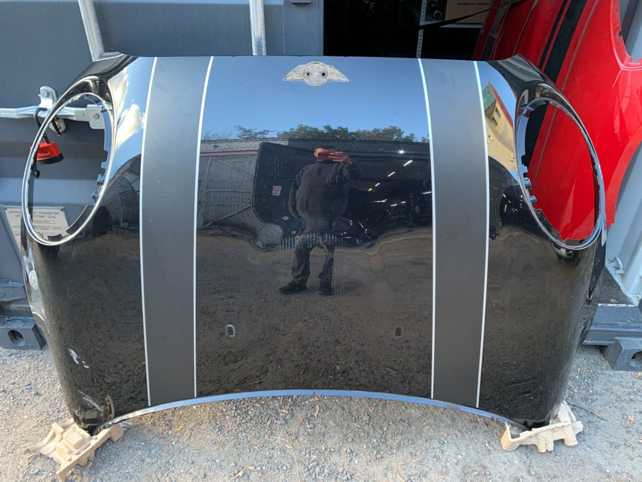 капот Mini Cooper 3 поколение (2013 - 2018), b62, 41008499868, 8499868, 41007374519, 7374519 - фото №1