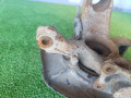 кулак поворотный правый Volkswagen Bora 1 поколение 1J2 2002, 2.0 л., APK, бензин, МКПП, седан - фото №6