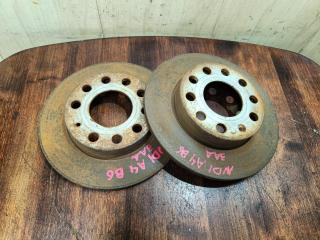 диск тормозной задний Audi A4 B6 2003, 1.6 л., ALZ, бензин, МКПП, седан