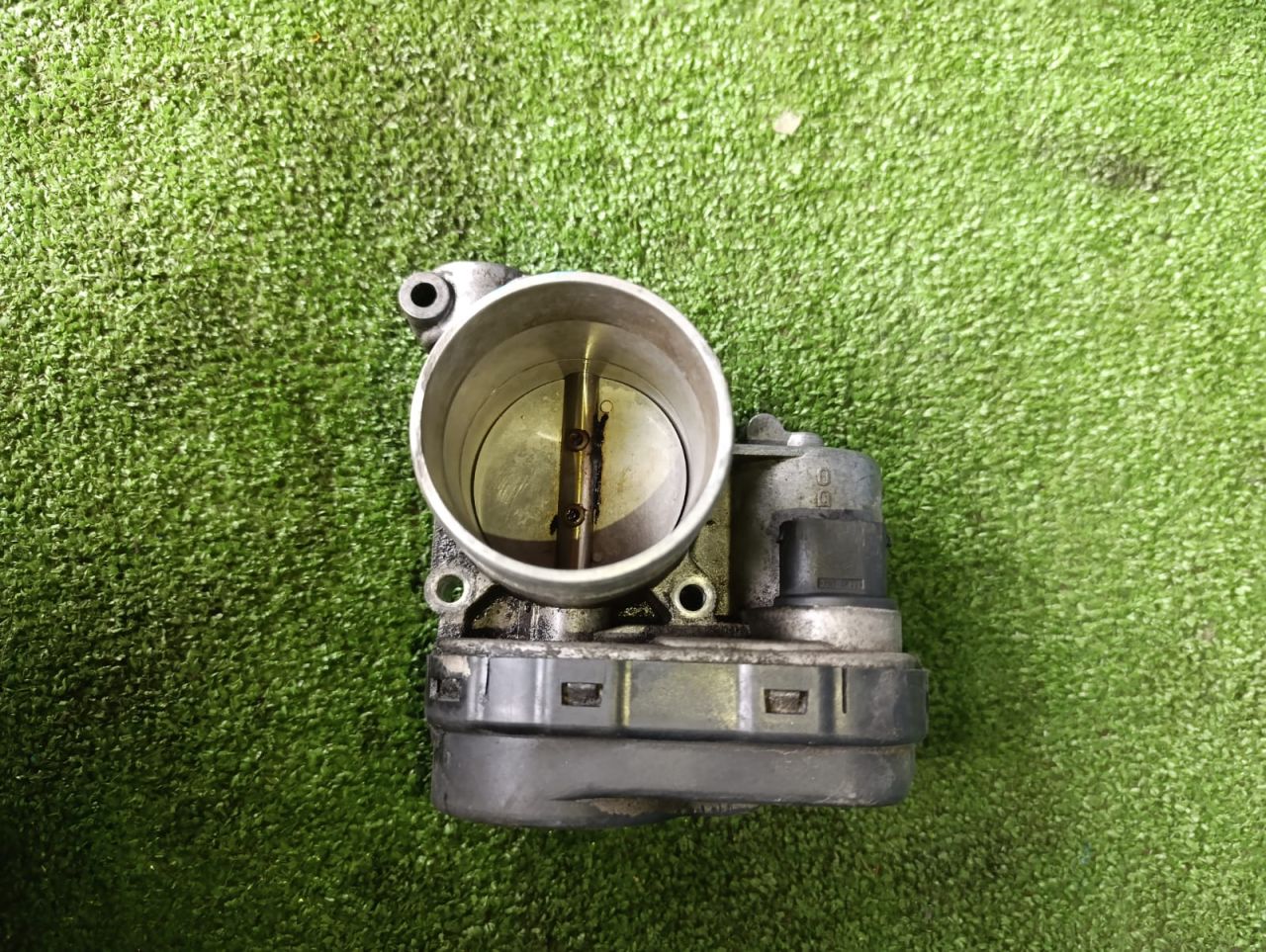 заслонка дроссельная Mercedes-Benz A-Класс W168 W168.031 1998, 1.4 л., M 166.940, бензин, МКПП, A1661410125 - фото №1