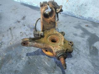 кулак поворотный левый Peugeot 406 1 поколение 1998, 1.8 л., L6A (XU7JP), бензин, МКПП, черный, седан