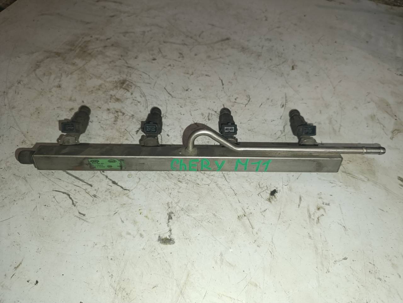 топливная рампа Chery M11 (A3) 1 поколение 2010, 1.6 л., SQR481F, бензин, МКПП, 0280156264, F01R00P031 - фото №1
