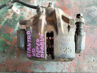 суппорт передний правый Hyundai Elantra XD 2002, 1.6 л., G4ED, бензин, МКПП, седан