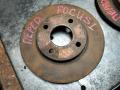 диски тормозные (комплект) Ford Focus 1 поколение [рестайлинг] (2001 - 2005), 2.0 л., бензин, АКПП - фото №7