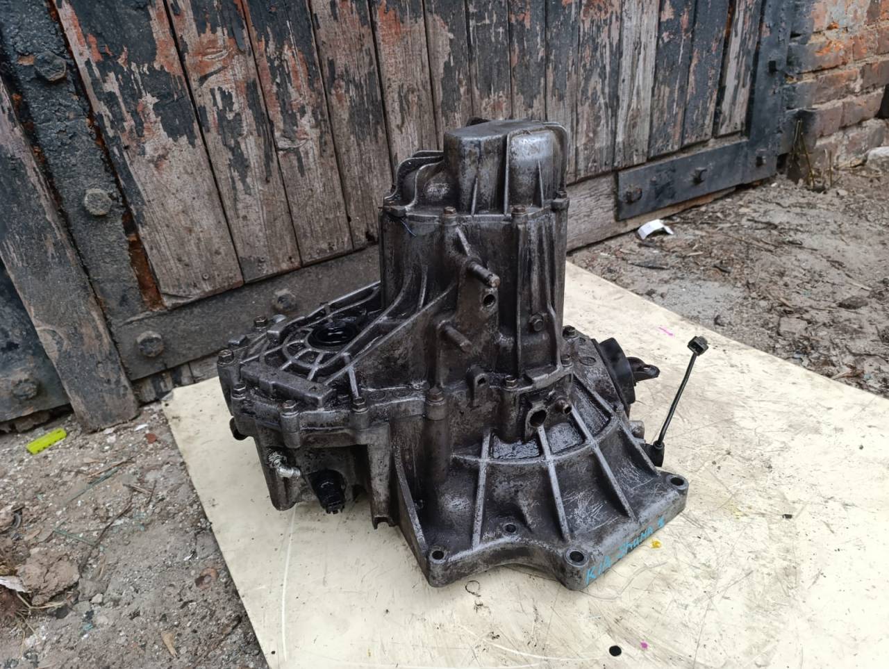 КПП механическая (МКПП) Kia Shuma 2 поколение 2001, 1.6 л., S6D, бензин, МКПП, K247K5 - фото №1