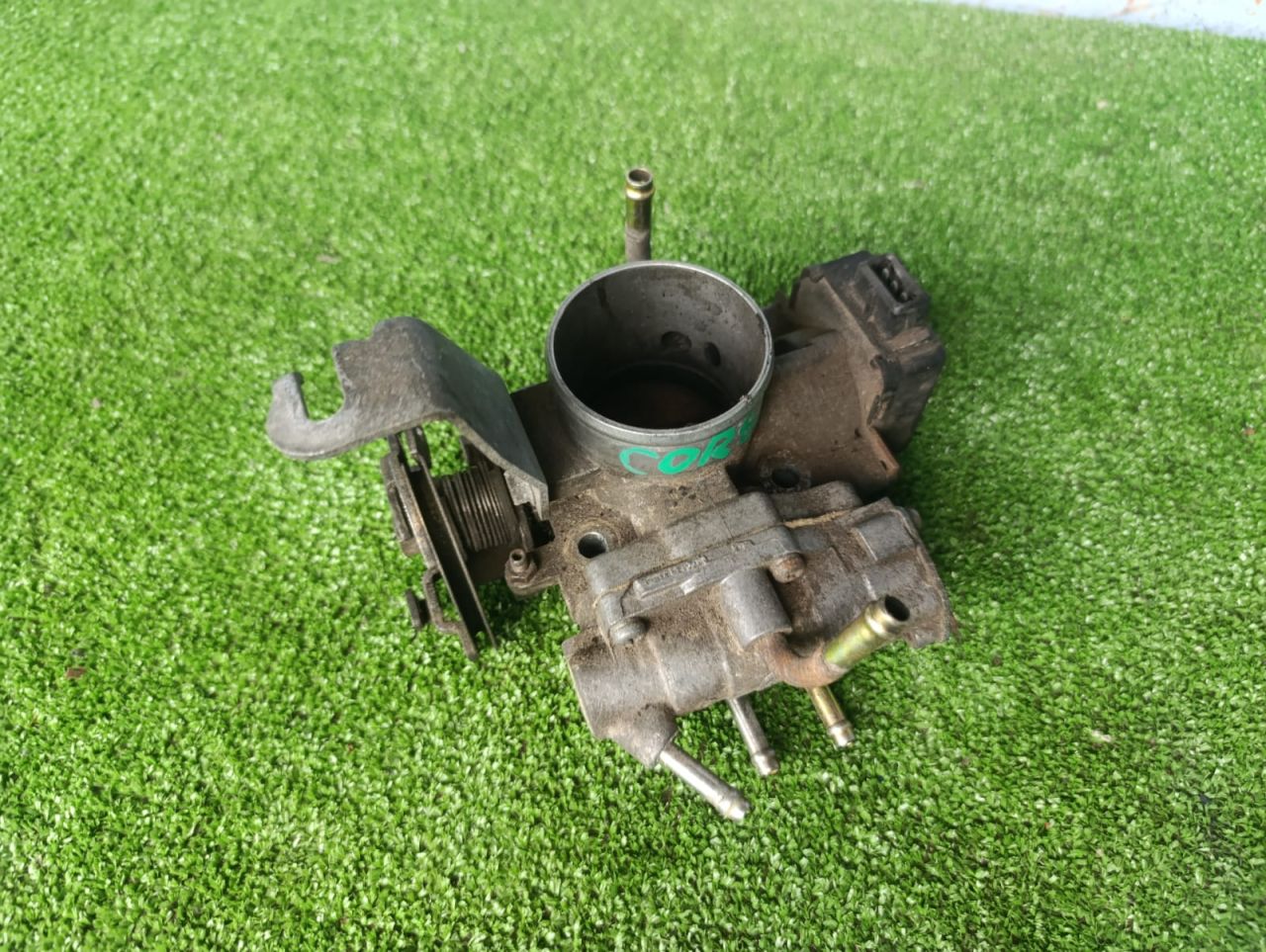 заслонка дроссельная Toyota Corsa 4 поколение EL41 (1990 - 1994), 1.3 л., 4E-FE, бензин, АКПП, хетчбэк 3 дв., 1799500085 - фото №1