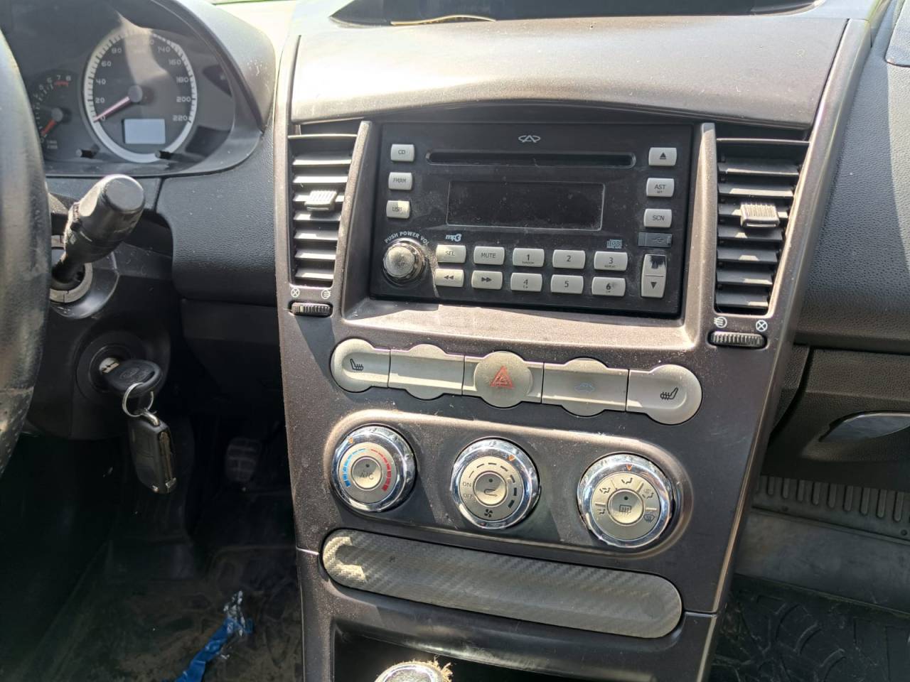блок управления печки / климат-контроля Chery M11 (A3) 1 поколение 2010, 1.6 л., SQR481F, бензин, МКПП - фото №1