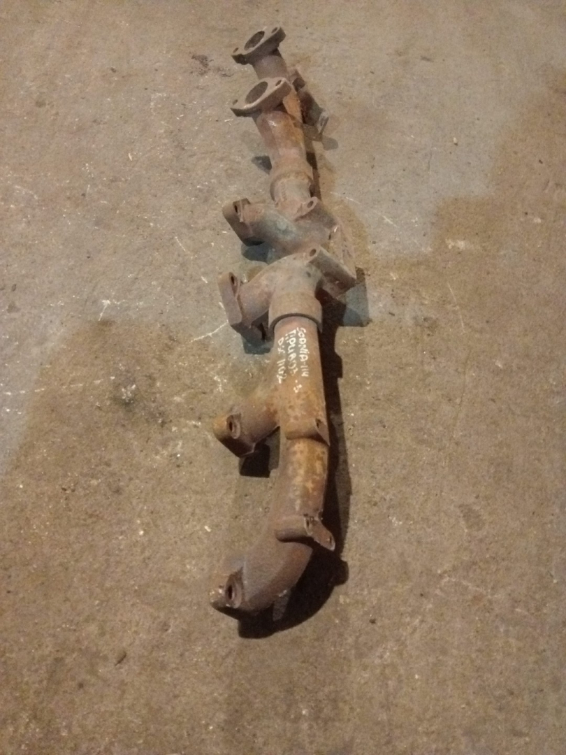 коллектор выпускной Scania 114 1 поколение (1996 - 2004) - фото №1