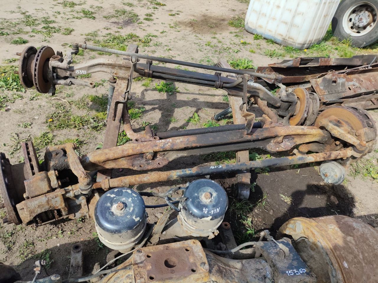 мост передний MAN F2000 1 поколение (1994 - 1998) - фото №1