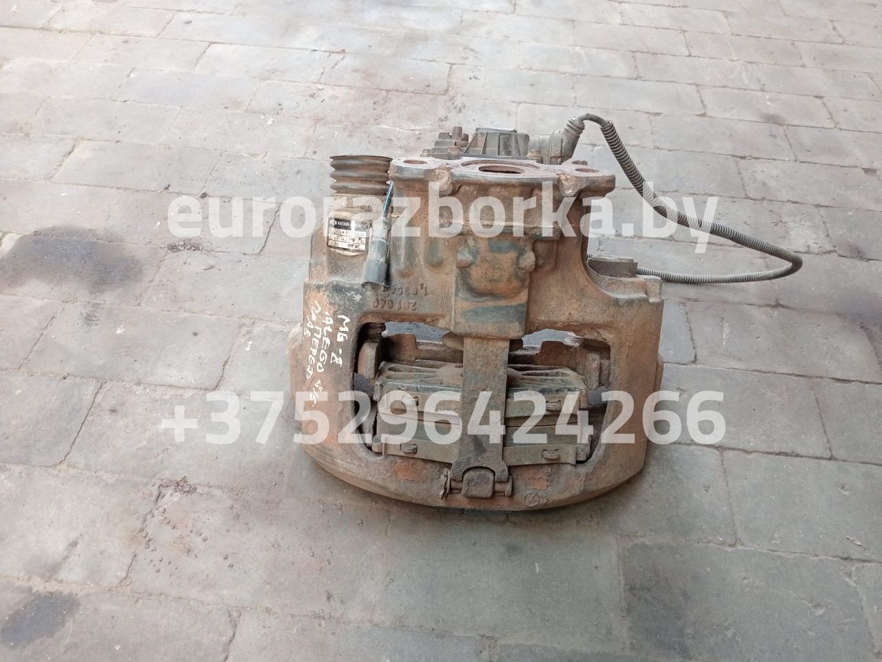 суппорт передний правый Mercedes-Benz Atego 1 поколение (1998 - 2013), 183540, 201640 - фото №1