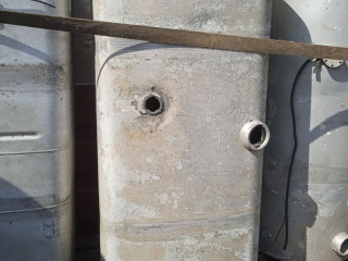 бак топливный Mercedes-Benz Actros 2 поколение (MP2) (2003 - 2008), A9424700901, 9424700901, A9344700001, 9344700001, A9344700401, 9344700401, 3754702601