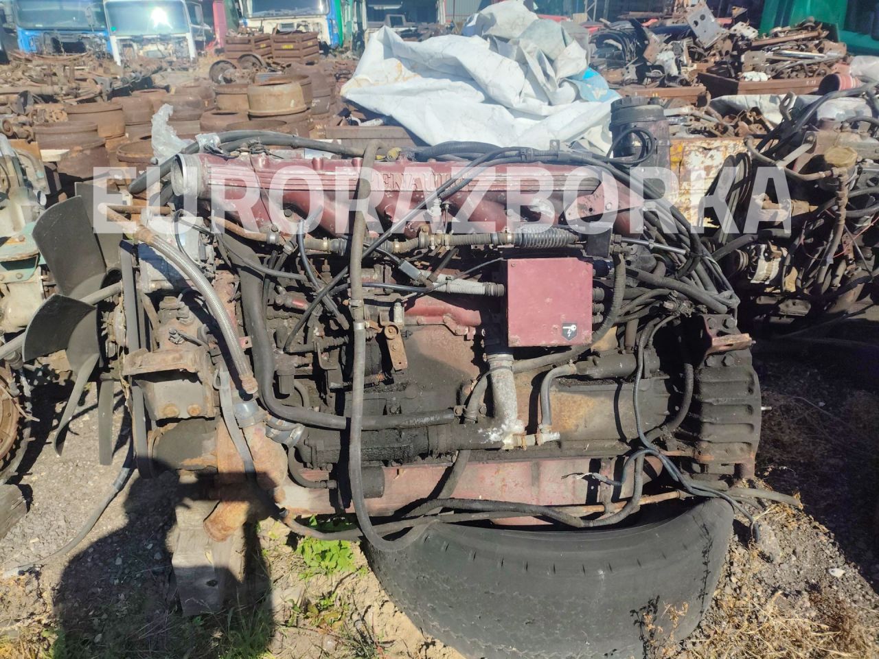 двигатель Renault Magnum 1 поколение (1990 - 1997) - фото №1