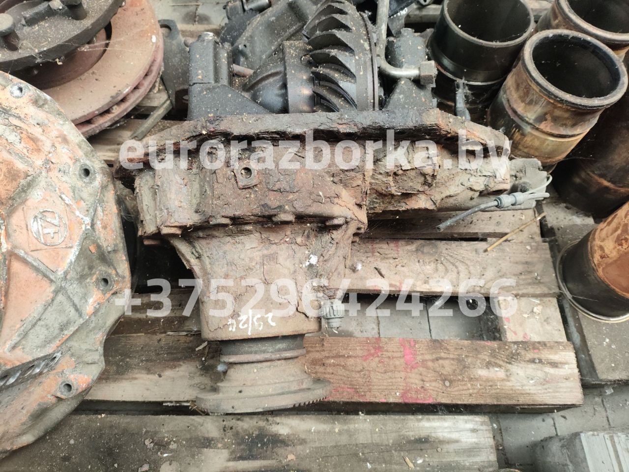 редуктор заднего моста Mercedes-Benz 4x2, HL7 - фото №1