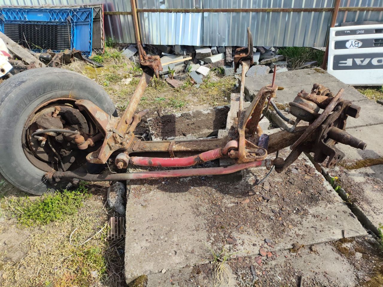 мост передний MAN F90 1 поколение (1986 - 1997) - фото №1