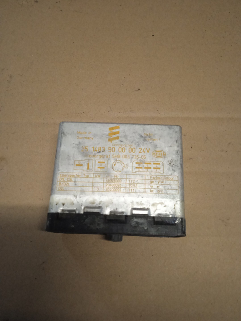 Блок управления дополнительным отопителем Truck, 251483500000, 5HB00372505 - фото №1