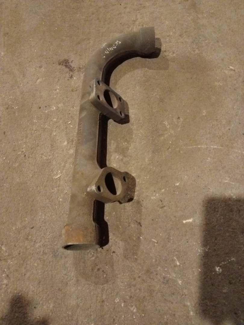 коллектор выпускной Scania 144 1 поколение (1995 - 2004) - фото №1