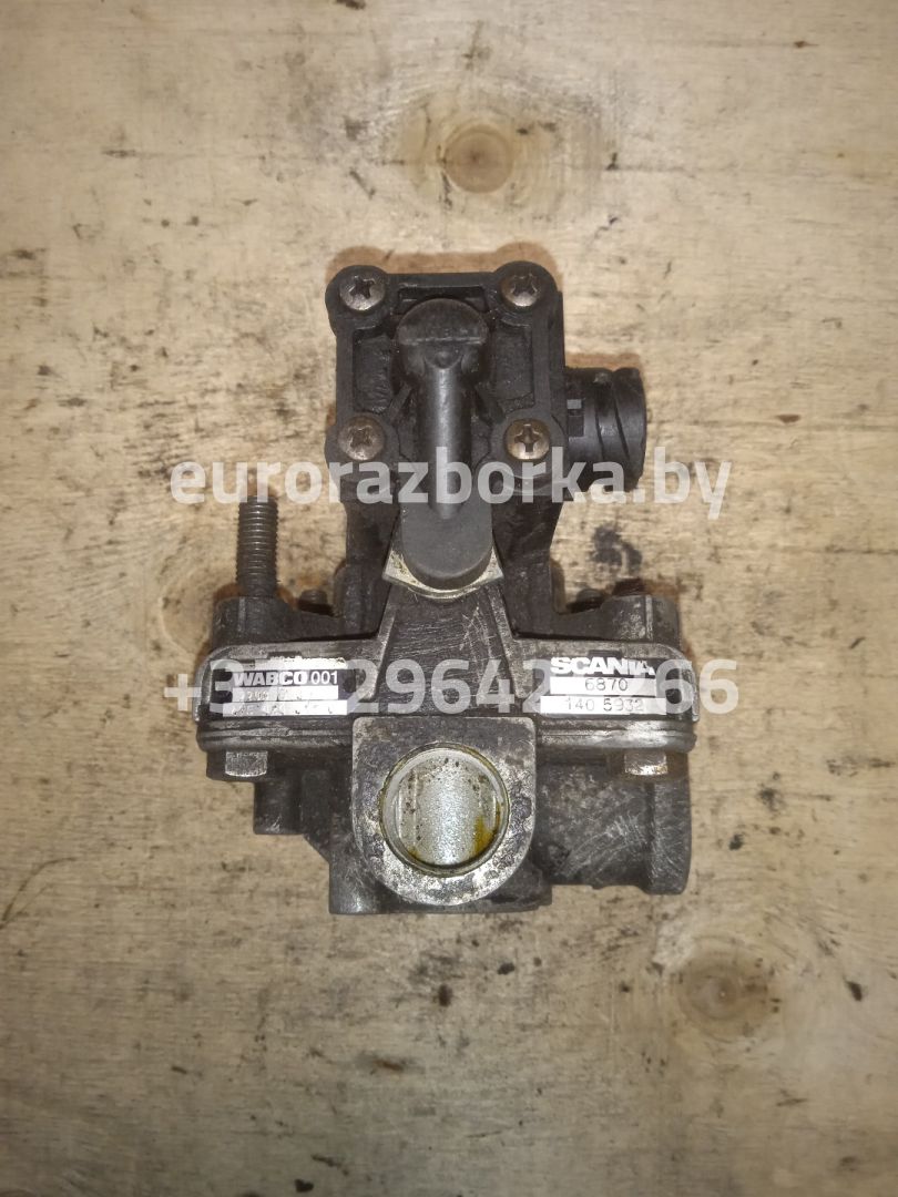 кран главный тормозной Scania, 1405932, 4750200110 - фото №1