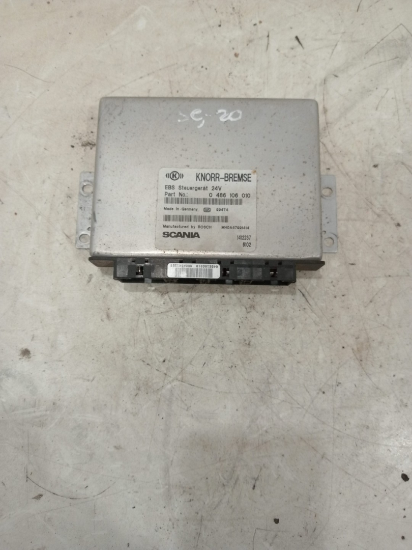 блок управления EBS Scania 114 1 поколение (1996 - 2004), 0486106010, 1412237, 0486106010, 1412237 - фото №1