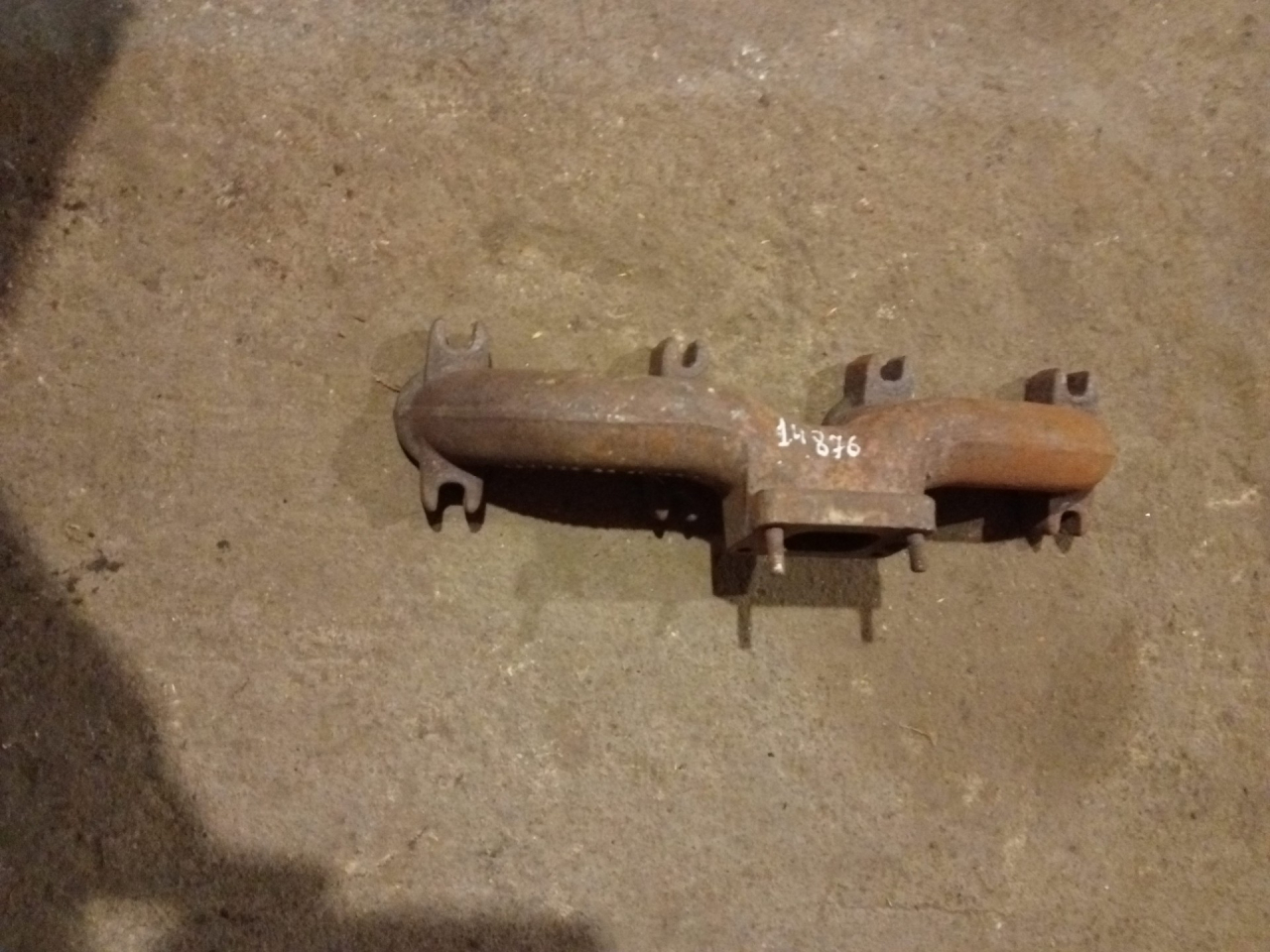 коллектор выпускной Mercedes-Benz Atego 1 поколение (1998 - 2013) - фото №1