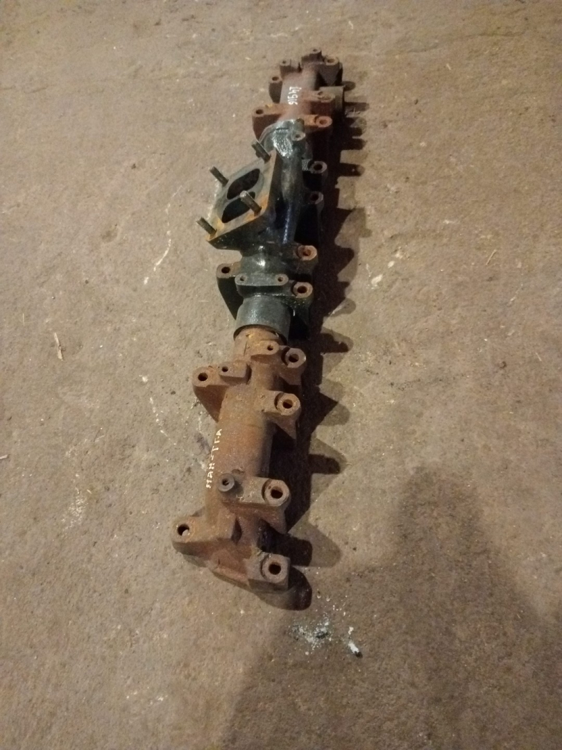 коллектор выпускной MAN TGA 1 поколение (2000 - 2008) - фото №1