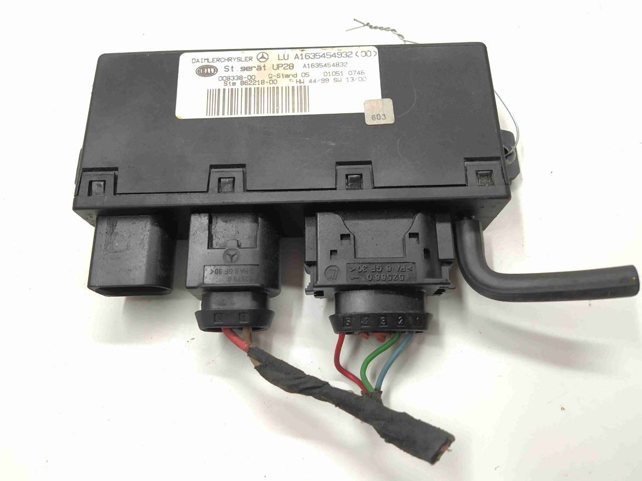 Блок управления ABS/ESP Mercedes-Benz M-Класс W163 2001, 2.7 л., TD, дизель, АКПП, полный привод, A1635454932 - фото №1