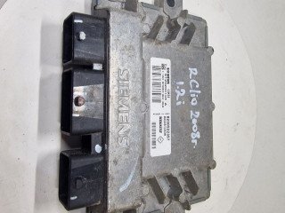 блок управления двигателем Renault Clio 2 поколение [2-й рестайлинг] 2008, 1.2 л., бензин, 8200522357, S120200105A