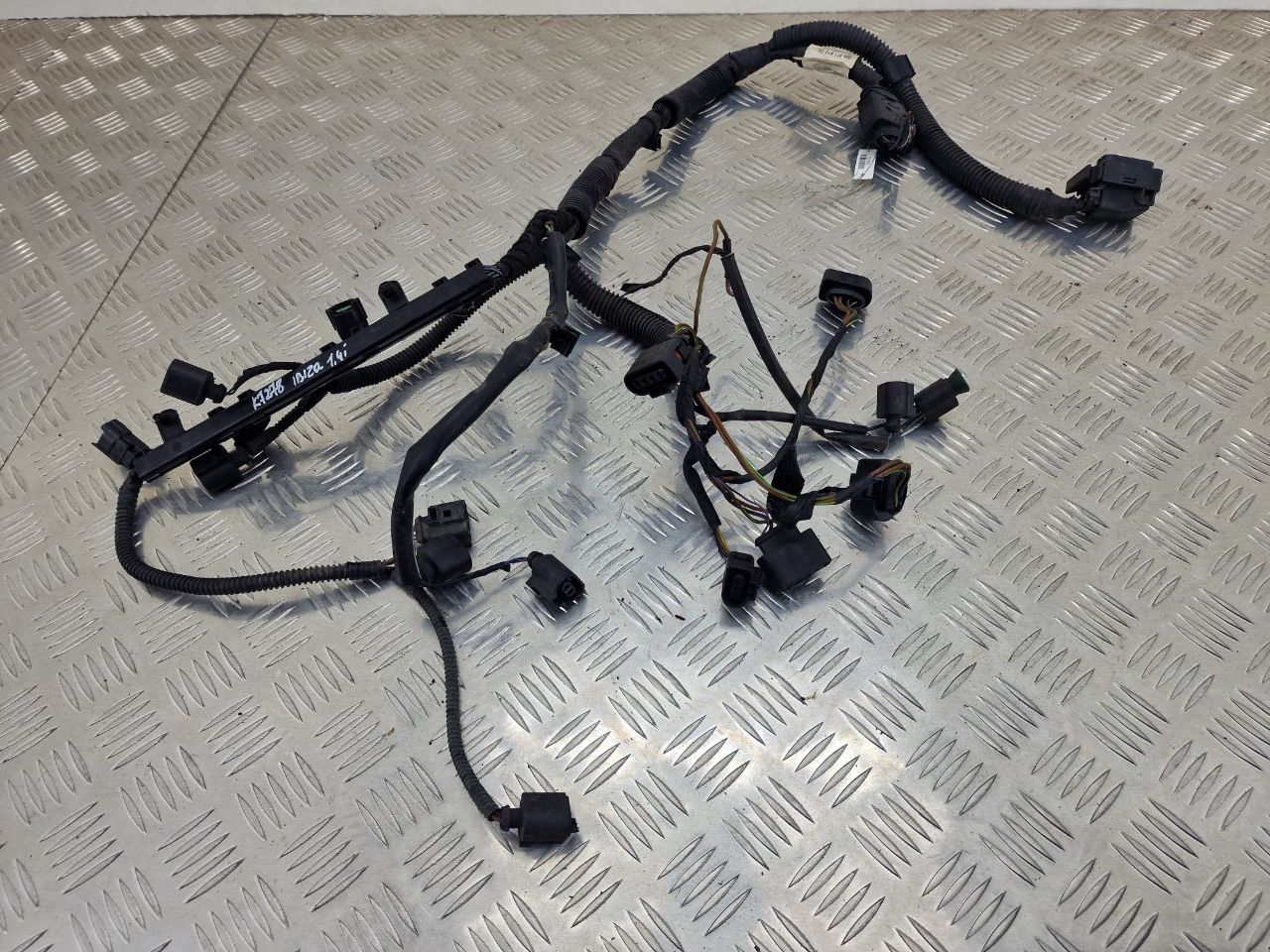 проводка двигателя SEAT Ibiza 4 поколение 2009, 1.4 л., i, бензин, МКПП, передний привод, 036971612CC - фото №1