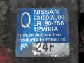 генератор Nissan Primera P11 [рестайлинг] 2002, 1.8 л., i, бензин, МКПП, передний привод, QG18, 23100AU000, LR180768 - фото №8