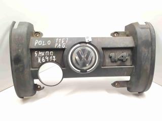 декоративная крышка двигателя Volkswagen Polo 4 поколение [рестайлинг] 2007, 1.4 л., i, бензин, МКПП, передний привод, 036103925CC, 036103925CE
