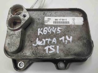 теплообменник масляного фильтра Volkswagen Jetta 5 поколение 2008, 1.4 л., TSI, бензин, МКПП, передний привод, 03C117021E