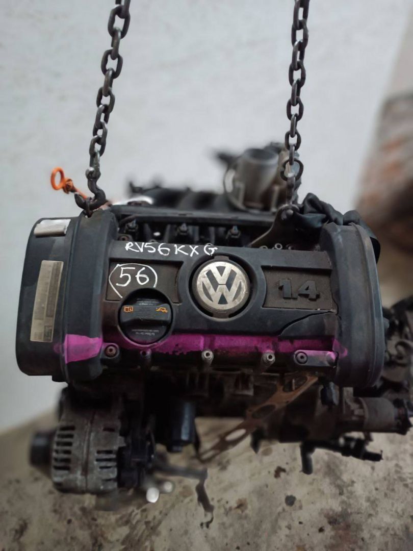 двигатель Volkswagen Caddy 3 поколение 2008, 1.4 л., i, бензин, МКПП, BUD - фото №1