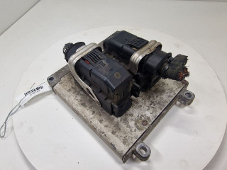 блок управления двигателем Opel Vectra B [рестайлинг] 2002, 2.2 л., бензин, 12572011, 12571663AL