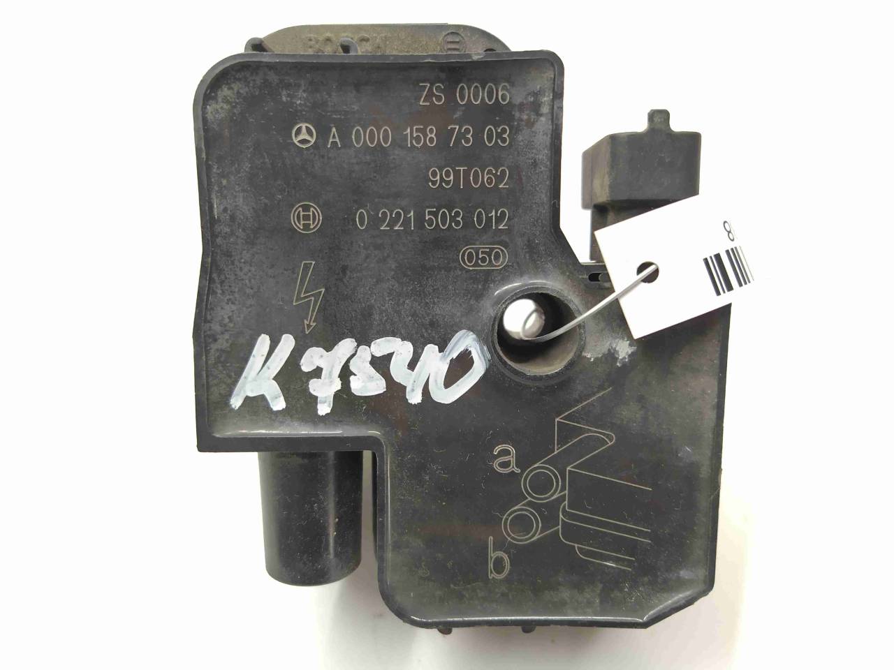 катушка зажигания Mercedes-Benz M-Класс W163 1999, 4.3 л., i, бензин, АКПП, внедорожник 5 дв., полный привод, A0001587303, 0221503012, 0001587303 - фото №1